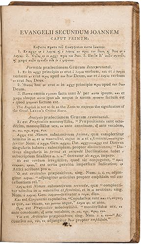 Graecae Grammaticae Westmonasteriensis Institutio Compendiaria In usum juventutis civitatibus Ame...