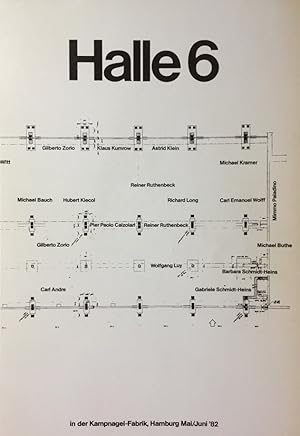 Halle 6 in der Kampnagel-Fabrik, Hamburg. Raumbezogene Arbeiten von 28 Künstlern. Ein Ausstellung...