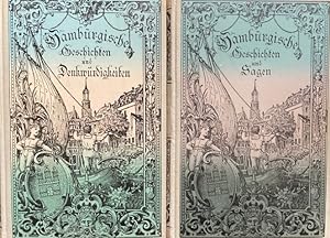 Bild des Verkufers fr Hamburgische Geschichten. 2 Bde 1. Sammlung: Hamburgische Geschichten und Sagen. 2. Sammlung: Hamburgische Geschichten und Denkwrdigkeiten. zum Verkauf von Antiquariat J. Hnteler