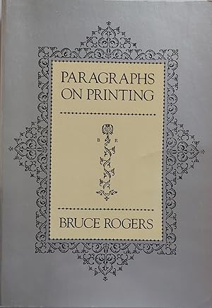 Paragraphs on Printing