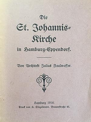 Bild des Verkufers fr Die St. Johannis-Kirche in Hamburg - Eppendorf zum Verkauf von Antiquariat J. Hnteler