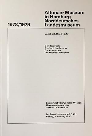 Altonaer Museum in Hamburg. Norddeutsches Landesmuseum. Aus Jahrbuch Band 16/17 Sonderdruck: Baue...