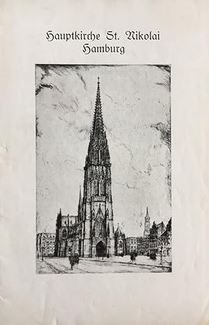 Bild des Verkufers fr Hauptkirche St.Nikolai Hamburg. zum Verkauf von Antiquariat J. Hnteler