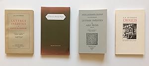 Lettres Inédites a Edmont de Goncourt - La Retraite de Monsieur Bougran - Lettres Inédites à Arij...