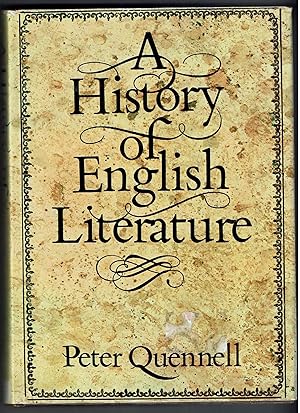 Seller image for A History of English Literature for sale by R.Welford