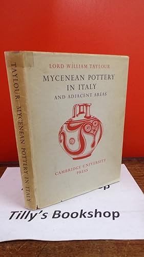 Imagen del vendedor de Mycenean Pottery In Italy And Adjacent Areas a la venta por Tilly's Bookshop