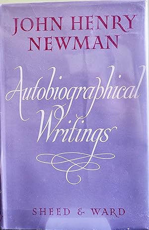 Autobiographical Writings