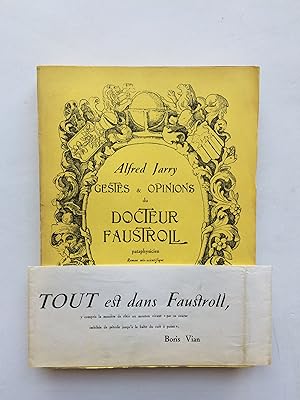 Gestes & Opinions du Docteur Faustroll