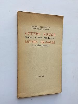 Lettre Rouge / Lettre Orangée (Lettres Arc-en-Ciel)