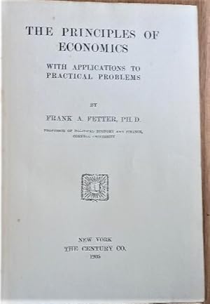 Bild des Verkufers fr THE PRINCIPLES OF ECONOMICS with applications to practical problems zum Verkauf von Douglas Books