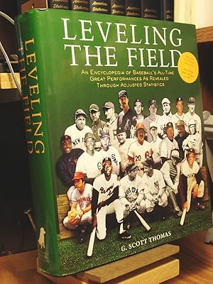 Immagine del venditore per Leveling the Field: An Encyclopedia of Baseball's All-Time Great Performances As Revealed Through Adjusted Statistics venduto da Henniker Book Farm and Gifts