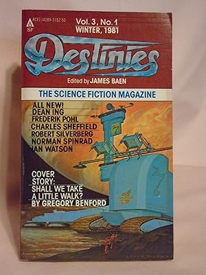 Seller image for DESTINIES; VOL. 3, NO. 1, WINTER, 1981 for sale by Robert Gavora, Fine & Rare Books, ABAA