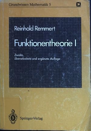 Seller image for Funktionentheorie; Teil: 1. Grundwissen Mathematik ; 5 for sale by books4less (Versandantiquariat Petra Gros GmbH & Co. KG)