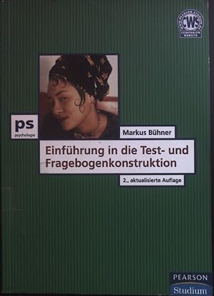 Bild des Verkufers fr Einfhrung in die Test- und Fragebogenkonstruktion. Psychologie zum Verkauf von books4less (Versandantiquariat Petra Gros GmbH & Co. KG)