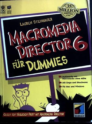 Seller image for Macromedia Director 6 fr Dummies : gegen den tglichen Frust mit Director. for sale by books4less (Versandantiquariat Petra Gros GmbH & Co. KG)
