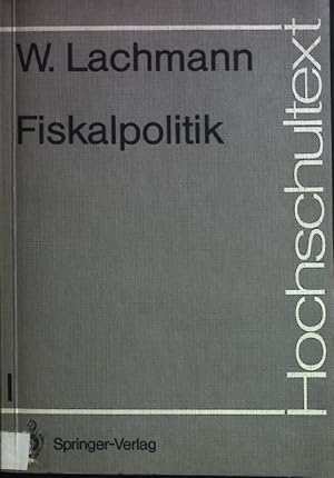 Immagine del venditore per Fiskalpolitik. venduto da books4less (Versandantiquariat Petra Gros GmbH & Co. KG)