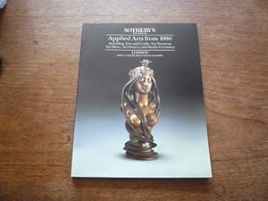 Applied Arts from 1880 Including Arts and Crafts, Art Nouveau, Art Deco, Art Pottery and Studio C...