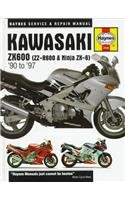 Bild des Verkufers fr Kawasaki ZX600 (ZZ-R600 and Ninja ZX-6) Fours Service and Repair Manual (Haynes Service and Repair Manuals) zum Verkauf von WeBuyBooks