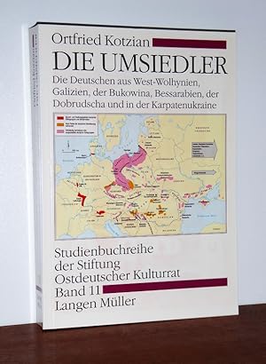 Bild des Verkufers fr Die Umsiedler. die Deutschen aus West-Wolhynien, Galizien, der Bukowina, Bessarabien, der Dobrudscha und in der Karpatenukraine. zum Verkauf von Antiquariat Ballmert