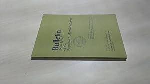 Bild des Verkufers fr Bulletin (New Series) Of The American Mathematical Society, April 1987, Volume 16, Number 2 zum Verkauf von BoundlessBookstore