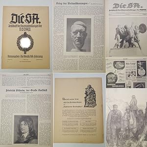 Seller image for Die SA. Zeitschrift der Sturmabteilungen der NSDAP. Folge 20 vom 7. Juni 1940, Jahrgang 1 Dieses Heft wird von uns nur zur staatsbrgerlichen Aufklrung und zur Abwehr verfassungswidriger Bestrebungen angeboten (86 StGB) for sale by Galerie fr gegenstndliche Kunst