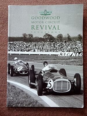 Seller image for Goodwood Motor Circuit Revival Programme September 2000 for sale by Tony Hutchinson