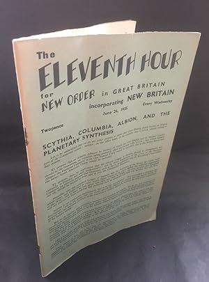 Immagine del venditore per Eleventh Hour - 1935 Volume 2 number 6 venduto da blograrebooks