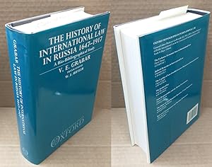 THE HISTORY OF INTERNATIONAL LAW IN RUSSIA, 1647-1917 : A BIO-BIBLIOGRAPHICAL STUDY