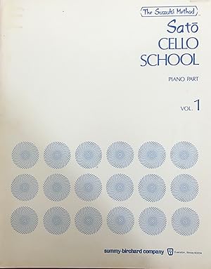 Imagen del vendedor de Sato Cello School: Piano Part , Vol. 1 (The Suzuki Method) a la venta por Margaret Bienert, Bookseller