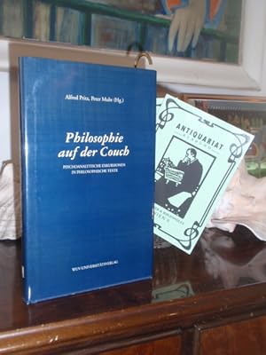 Bild des Verkufers fr Philosophie auf der Couch. Psychoanalytische Exkursionen in philosophische Texte. zum Verkauf von Antiquariat Klabund Wien