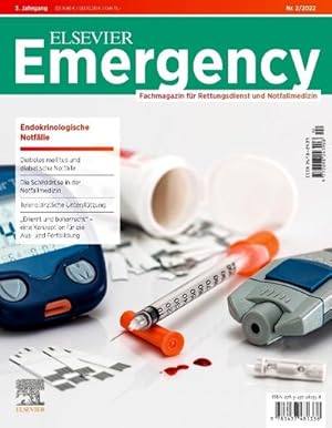 Seller image for Elsevier Emergency. Endokrinologische Notflle. 2/2022 : Fachmagazin fr Rettungsdienst und Notfallmedizin for sale by Smartbuy
