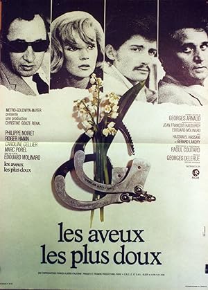 "LES AVEUX LES PLUS DOUX" Réalisé par Edouard MOLINARO en 1971 avec Philippe NOIRET, Roger HANIN,...