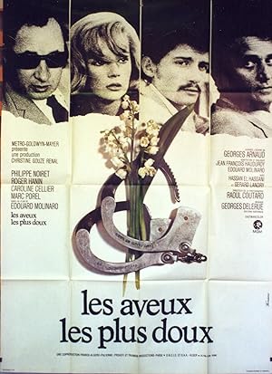 "LES AVEUX LES PLUS DOUX" Réalisé par Edouard MOLINARO en 1971 avec Philippe NOIRET, Roger HANIN,...