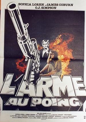 "L'ARME AU POING (FIRE POWER)" Réalisé par Michael WINNER en 1979 avec Sophia LOREN, James COBURN...