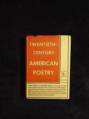 TWENTIETH-CENTURY AMERICAN POETRY