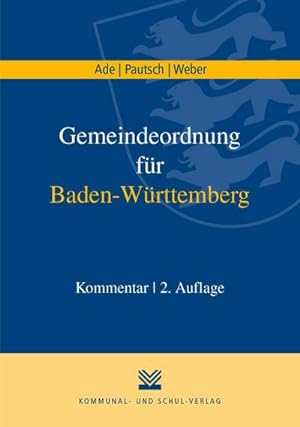 Bild des Verkufers fr Gemeindeordnung fr Baden-Wrttemberg : Kommentar zum Verkauf von AHA-BUCH GmbH