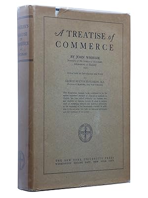Bild des Verkufers fr A Treatise of Commerce zum Verkauf von Bowman Books