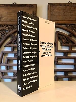 Imagen del vendedor de Interviews with Black Writers a la venta por Long Brothers Fine & Rare Books, ABAA