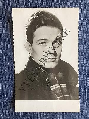 Seller image for PHOTO CARTE JACQUES CHARRIER-LUCIENNE CHEVERT for sale by Yves Grgoire