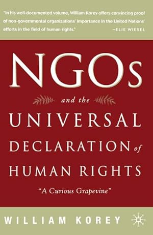 Immagine del venditore per Ngo's and the Universal Declaration of Human Rights : A Curious Grapevine venduto da AHA-BUCH GmbH