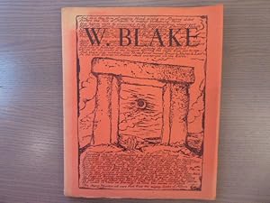 Image du vendeur pour William BLAKE 1757-1827 - Galerie Ren Drouin, Paris 1947. mis en vente par Tir  Part