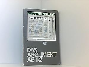 Seller image for Das Argument - Reprint Nr. 18-21 (Argument Sonderband / Neue Folge) for sale by Book Broker