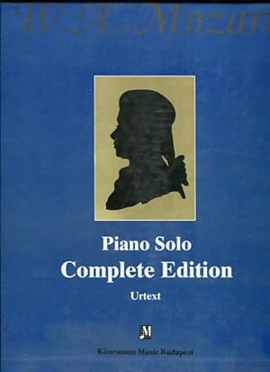 Bild des Verkufers fr Piano Solo Complete Edition, 4 Bnde, komplett. Mozart, Wolfgang Amadeus Bd.1+2: Sonaten, Fantasien und Rondi. Bd.3.: Variationen. Bd.4.: Klavierstcke. 4 Bnde. zum Verkauf von Antiquariat Buchseite