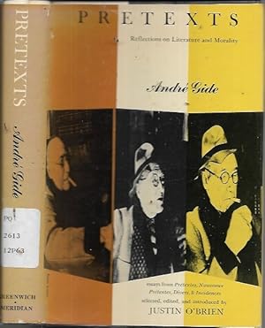 Seller image for Pretexts: Reflections on Literature and Morality (Meridian: 1959) for sale by Bookfeathers, LLC