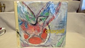 Chagall. First edition, 1975. Original 2 page lithograph "Le Fleuve Vert", 1974.