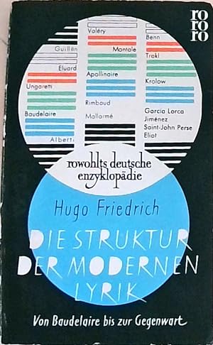 Die Struktur der modernen Lyrik : Von Baudelaire bis zur Gegenwart.
