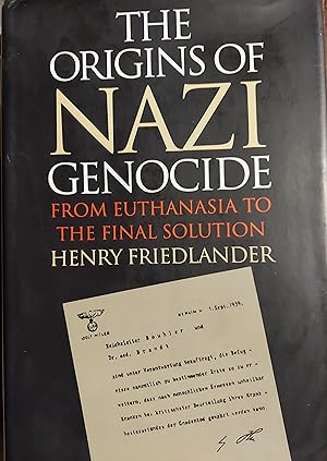 Immagine del venditore per The Origins of Nazi Genocide : From Euthanasia to The Final Solution venduto da The Book House, Inc.  - St. Louis