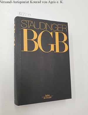 Imagen del vendedor de Artikel 27-37 EGBGB; Anhnge: (Internationales Vertragsrecht) (J. von Staudingers Kommentar zum Brgerlichen Gesetzbuch mit Einfhrungsgesetz und . zum Brgerlichen Gesetzbuche/IPR) a la venta por Versand-Antiquariat Konrad von Agris e.K.