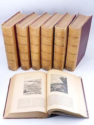 OBRAS COMPLETAS DE JULIO VERNE. 112 NºS EN 7 TOMOS. 51 NOVELAS COMPLETAS (Julio Verne) Circa 1900