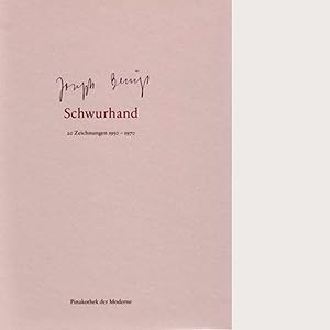 Immagine del venditore per Joseph Beuys: Schwurhand 20 Zeichnungen 1950-1970 venduto da Antiquariat UEBUE